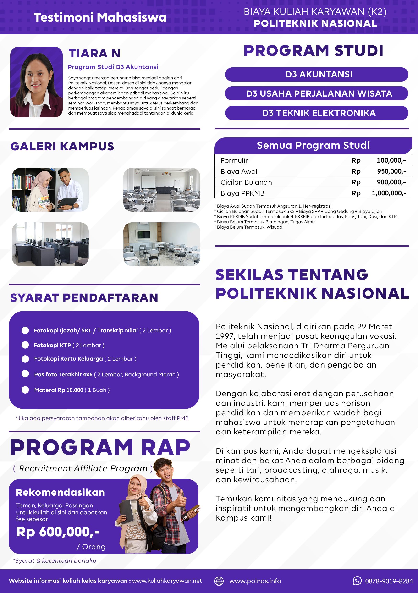Brosur Belakang